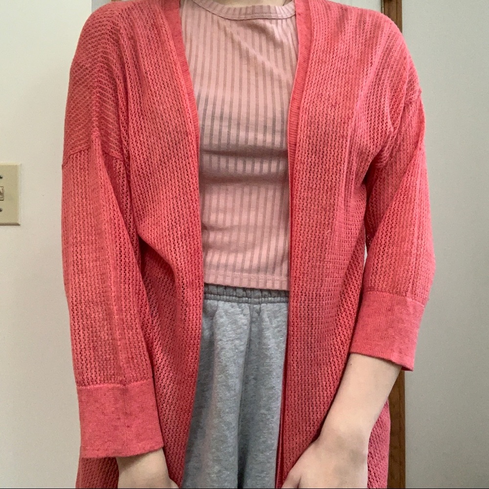 Gap Pink Cardigan